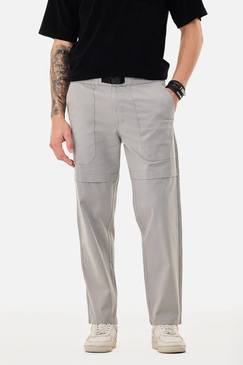 SNITCH Straight Fit Stretch Cargo Pants